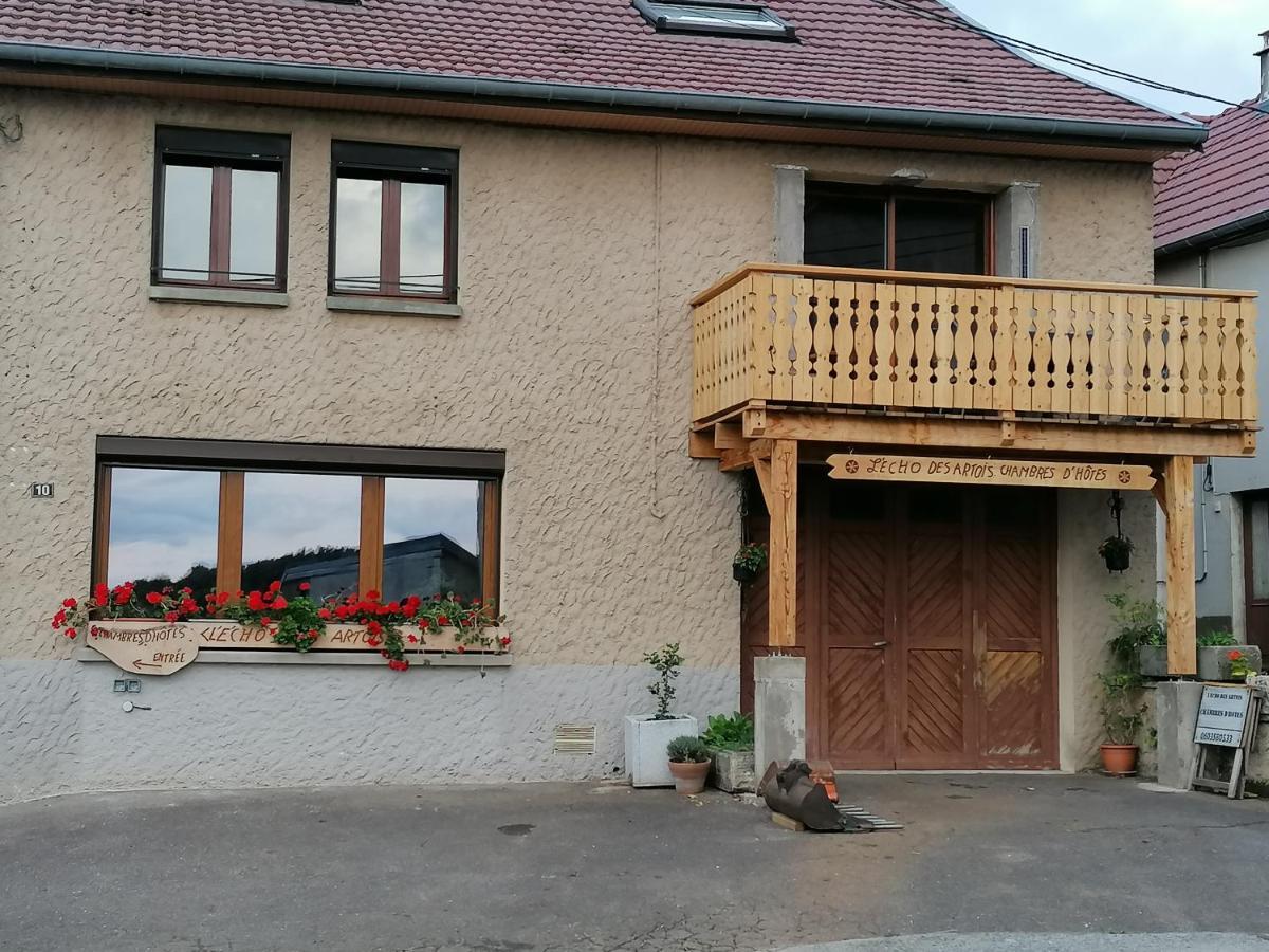 Bed and Breakfast L'Echo Des Artois Uzelle Exteriér fotografie